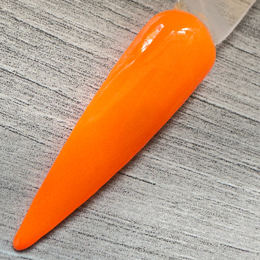 Sunkissed - Electric Neon Orange Dip Powder