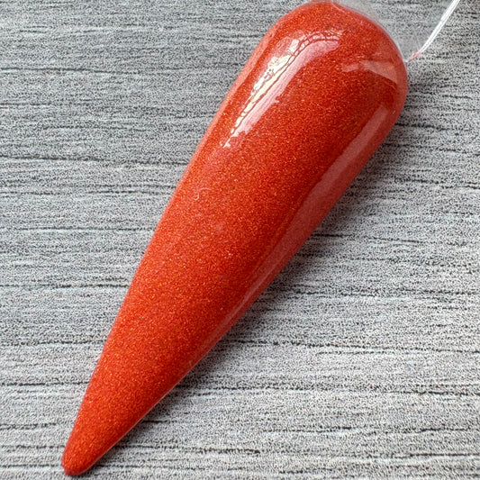 Amber Leaves – Shimmering Copper Autumn Nail Dip Powder