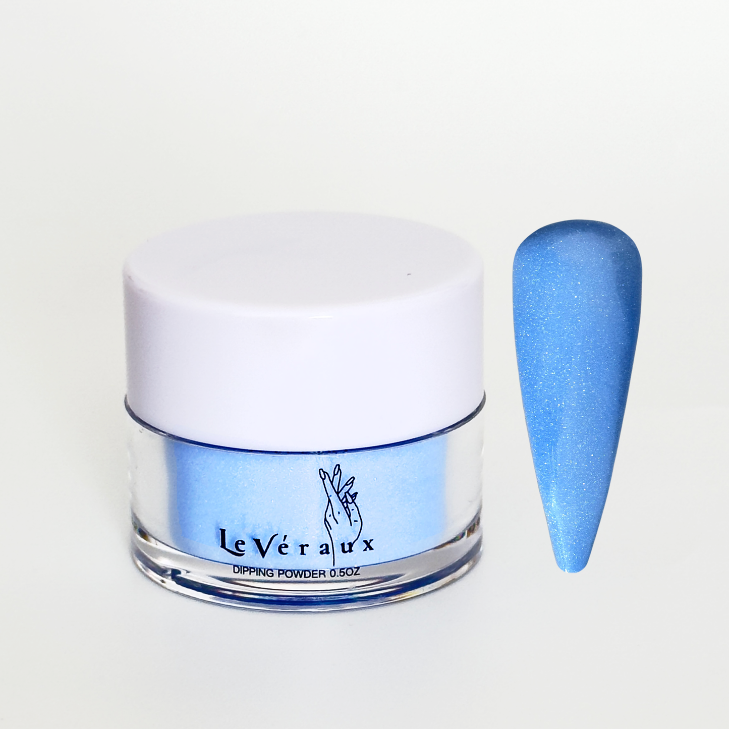Shimmer Blue Dip Powder
