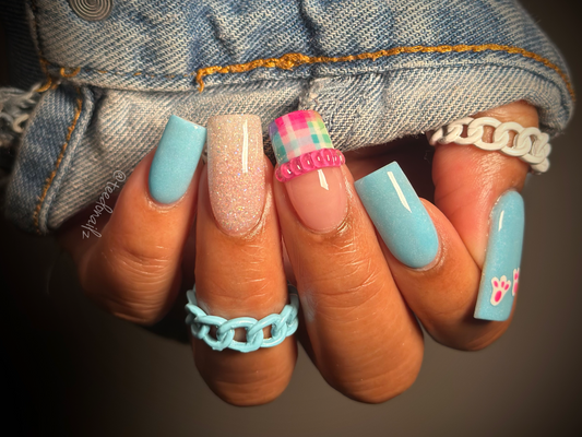 Dip powder nails using dip powder starter beginner friendly 