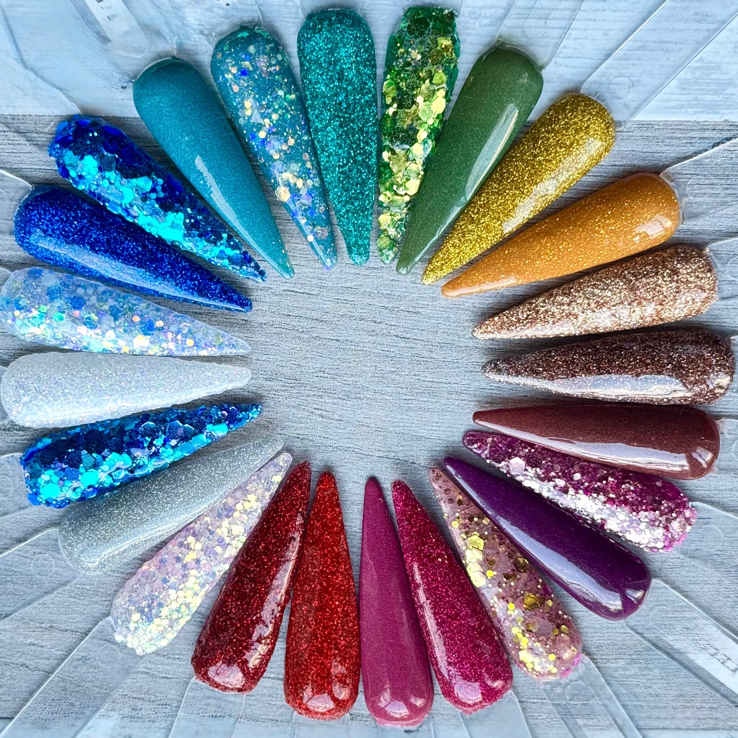 Dip powder nail colours collection for long-lasting dip powder nails