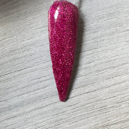 Rosette - Romantic Pink Glitter Nail Dip Powder