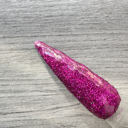 Veloura – Purple Glitter Nail Dip Powder