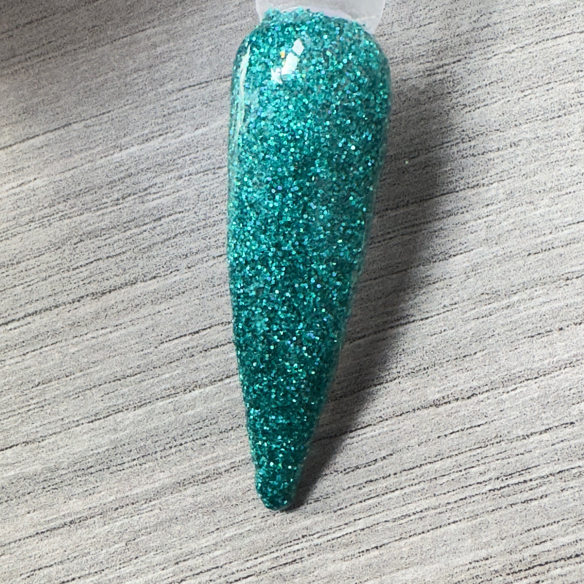 Seafoam – Teal Green Glitter Nail Dip Powder UK