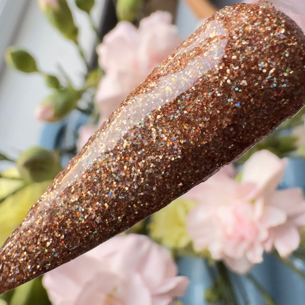 Champagne Crystals – Glitter Nail Dip Powder