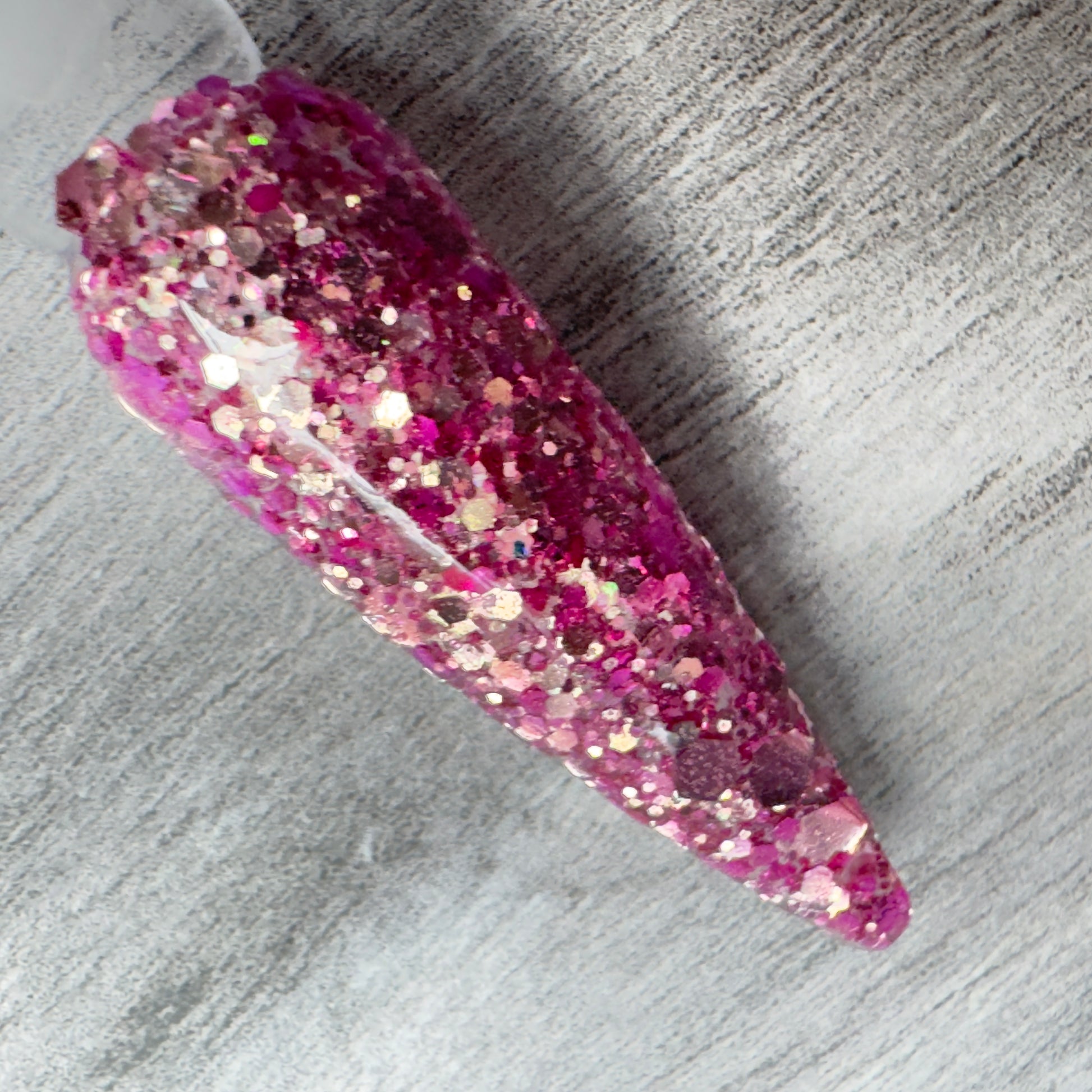 Midnight Rose - Pink Glitter Dip Powder