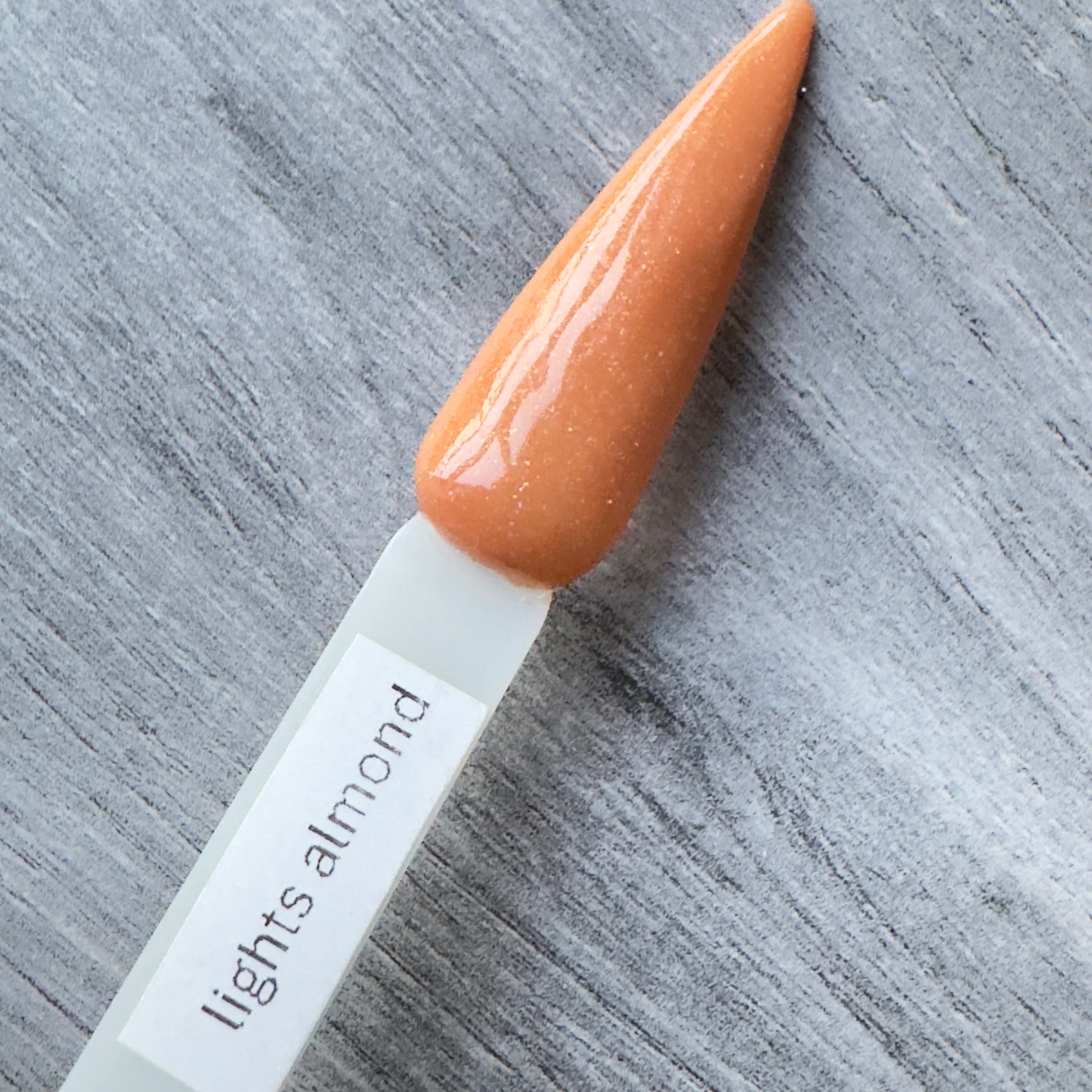 Lights Almond -Shimmer dip powder