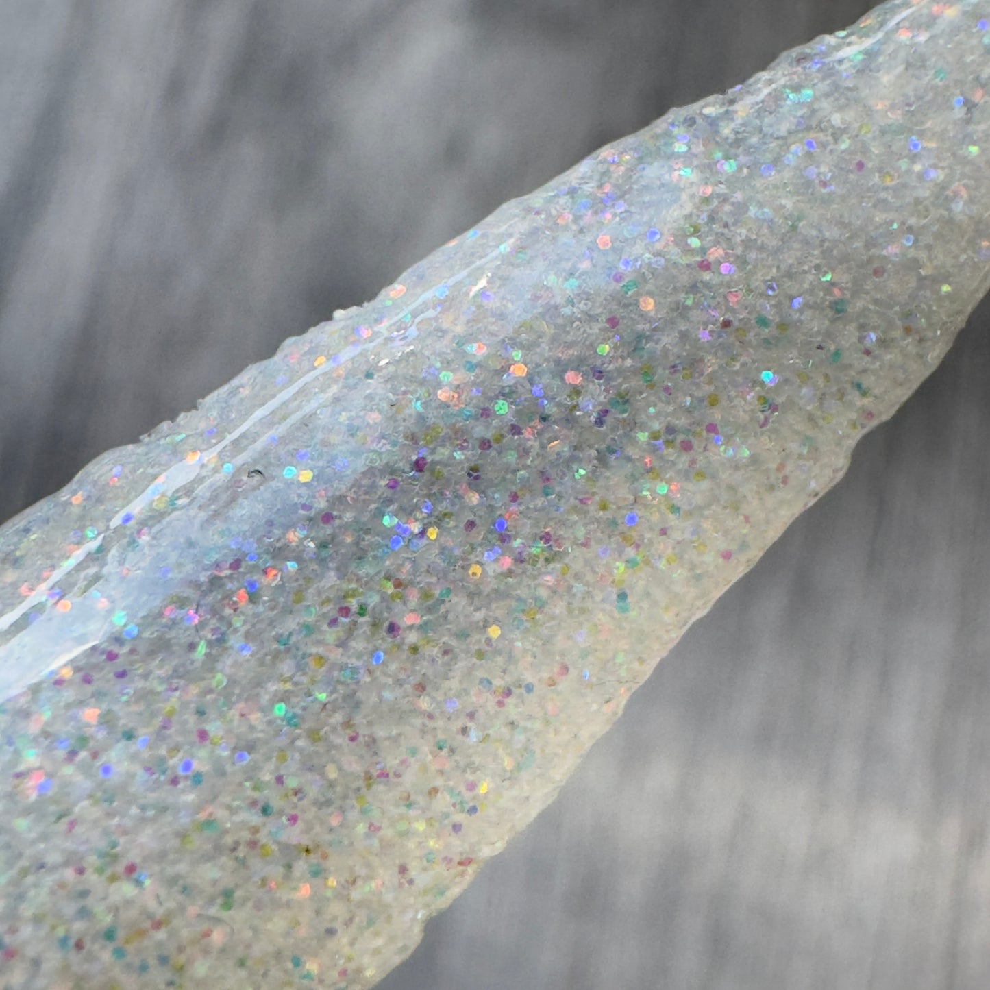 Opaline - Iridescent White Glitter Nail Dip Powder