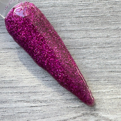 Veloura – Purple Glitter Nail Dip Powder