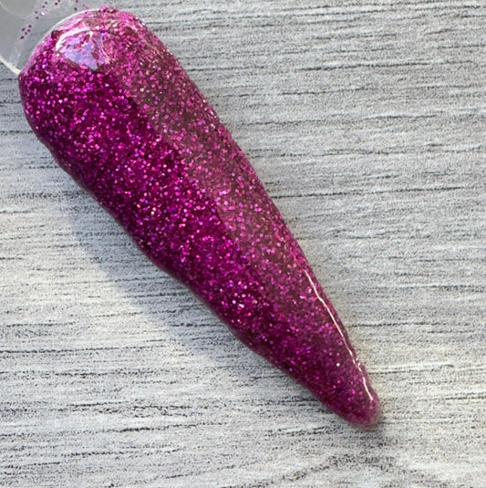 Veloura – Purple Glitter Nail Dip Powder