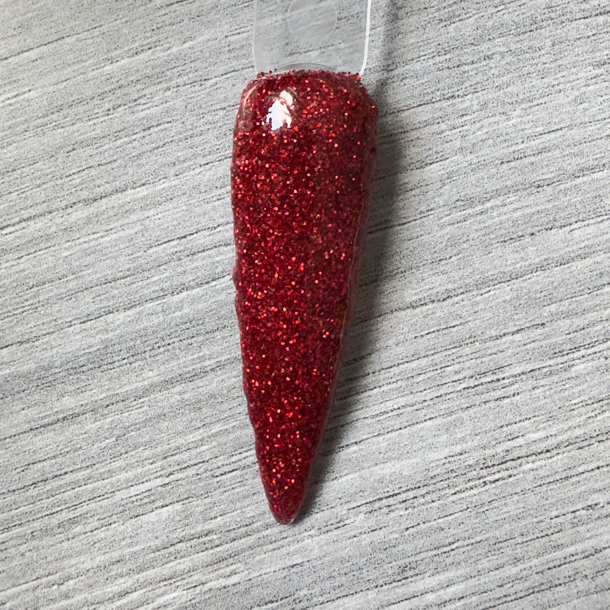 Ruby Noir – Deep Red Glitter Nail Dip Powder