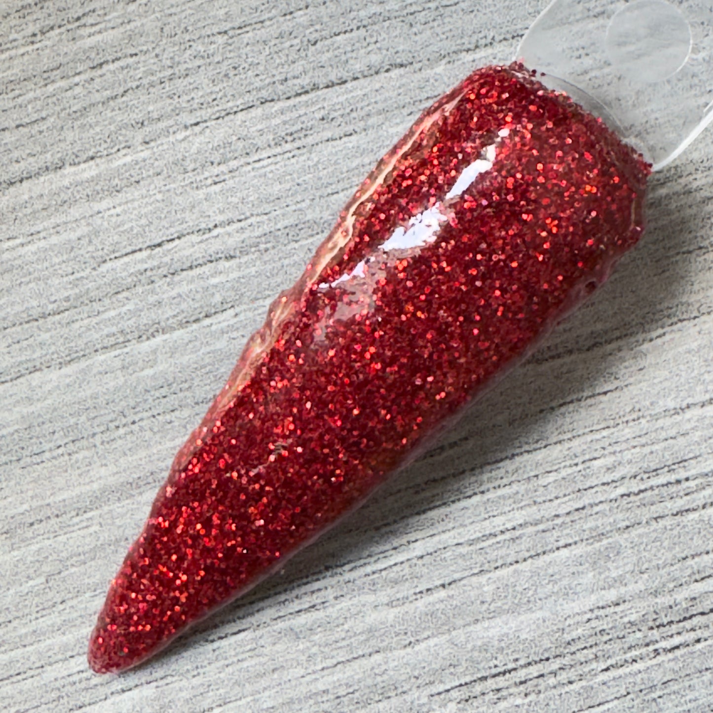 Ruby Noir – Deep Red Glitter Nail Dip Powder