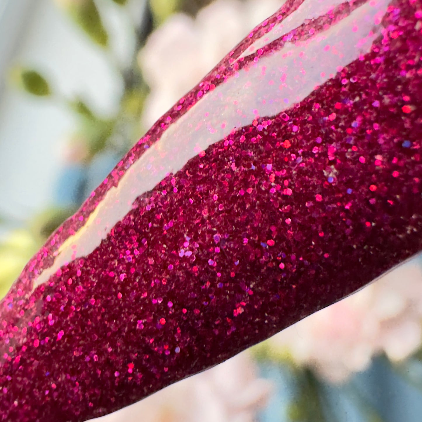 Rosette - Romantic Pink Glitter Nail Dip Powder