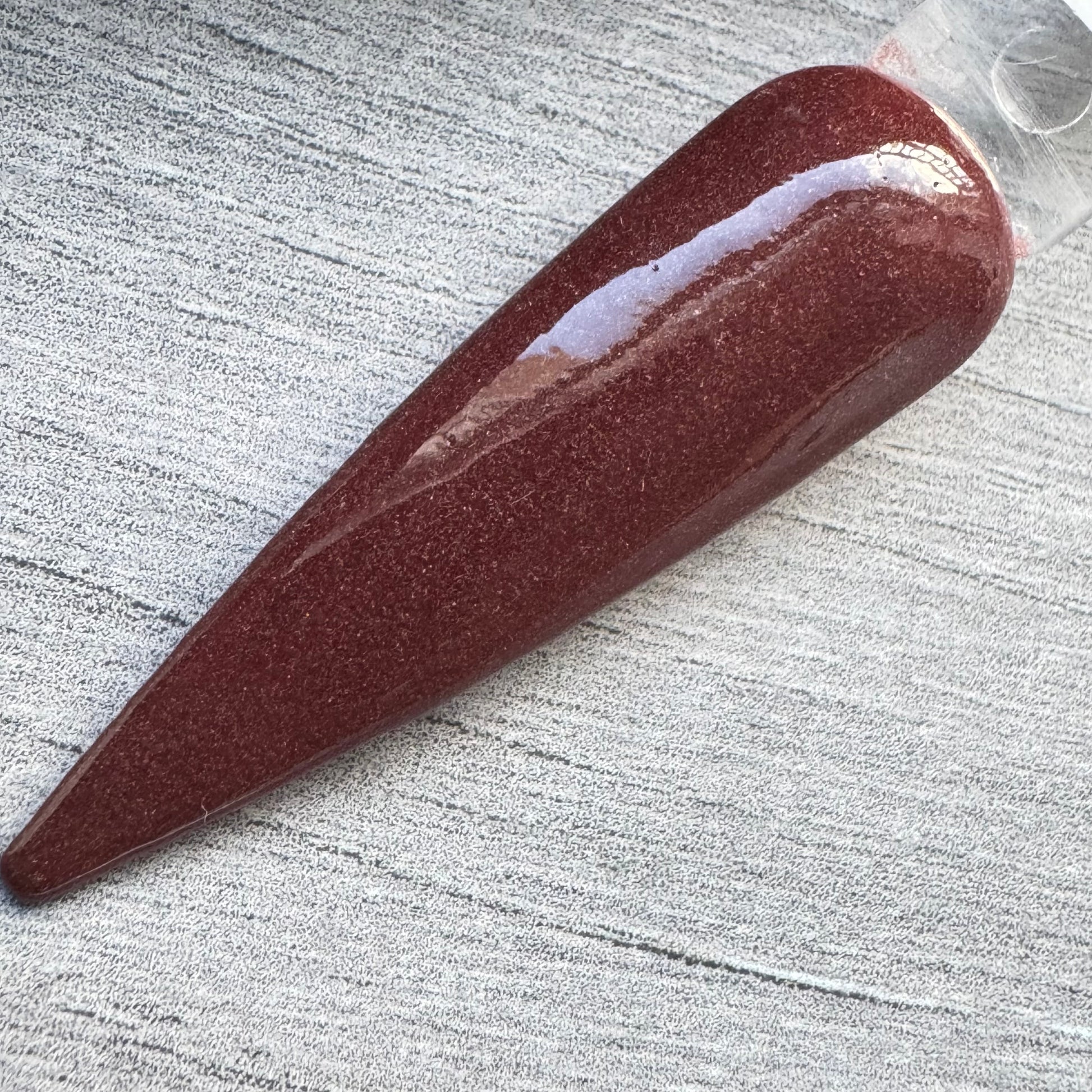 Mulled Wine Deep Burgundy Red Shimmer Dip Powder