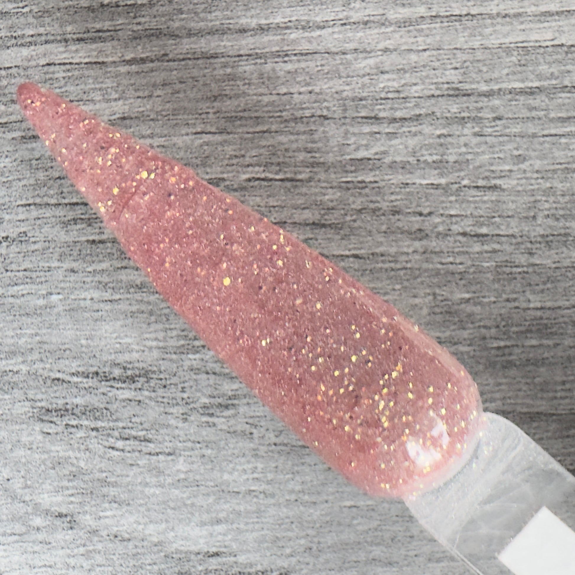 Rosewood Glow | Rose Gold Glitter Dip Powder
