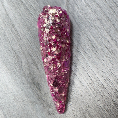 Midnight Rose - Glitter Dip Powder