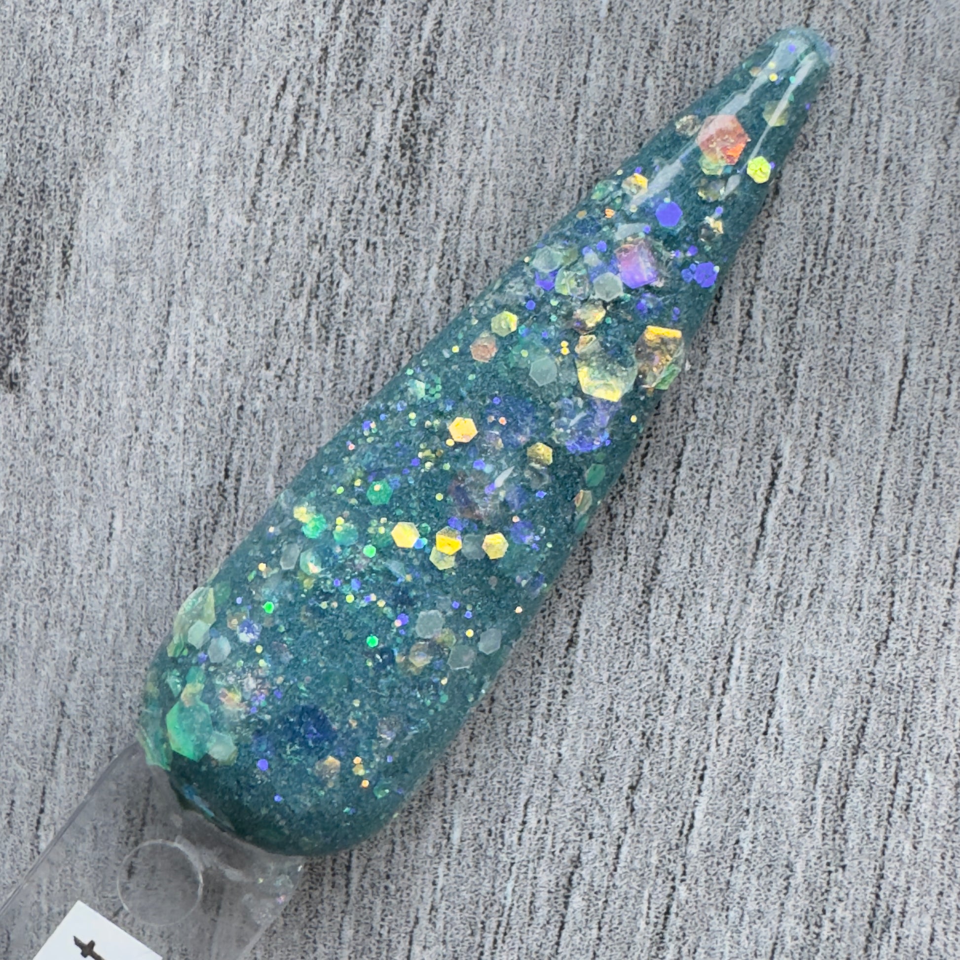 Enchanted Forest Glow UV Glitter Dip Powder