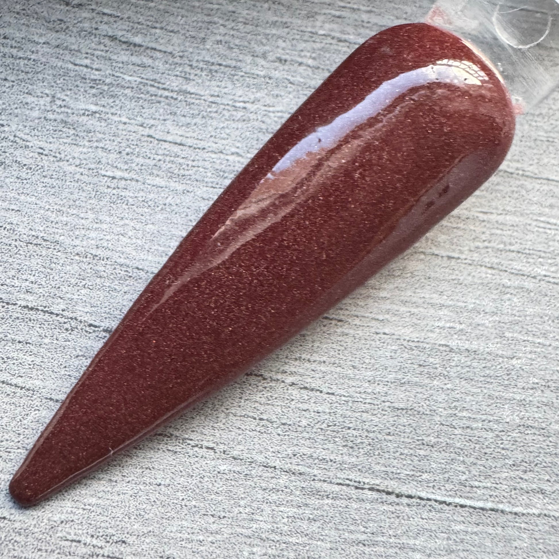 Mulled Wine Deep Burgundy Red Shimmer Dip Powder