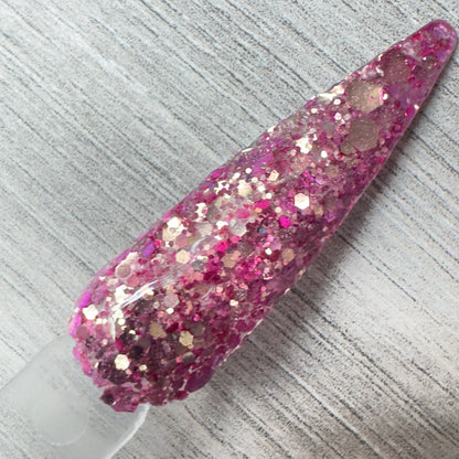 Midnight Rose - Glitter Dip Powder