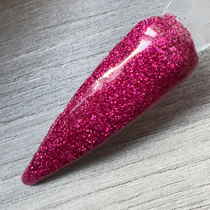 Rosette - Romantic Pink Glitter Nail Dip Powder