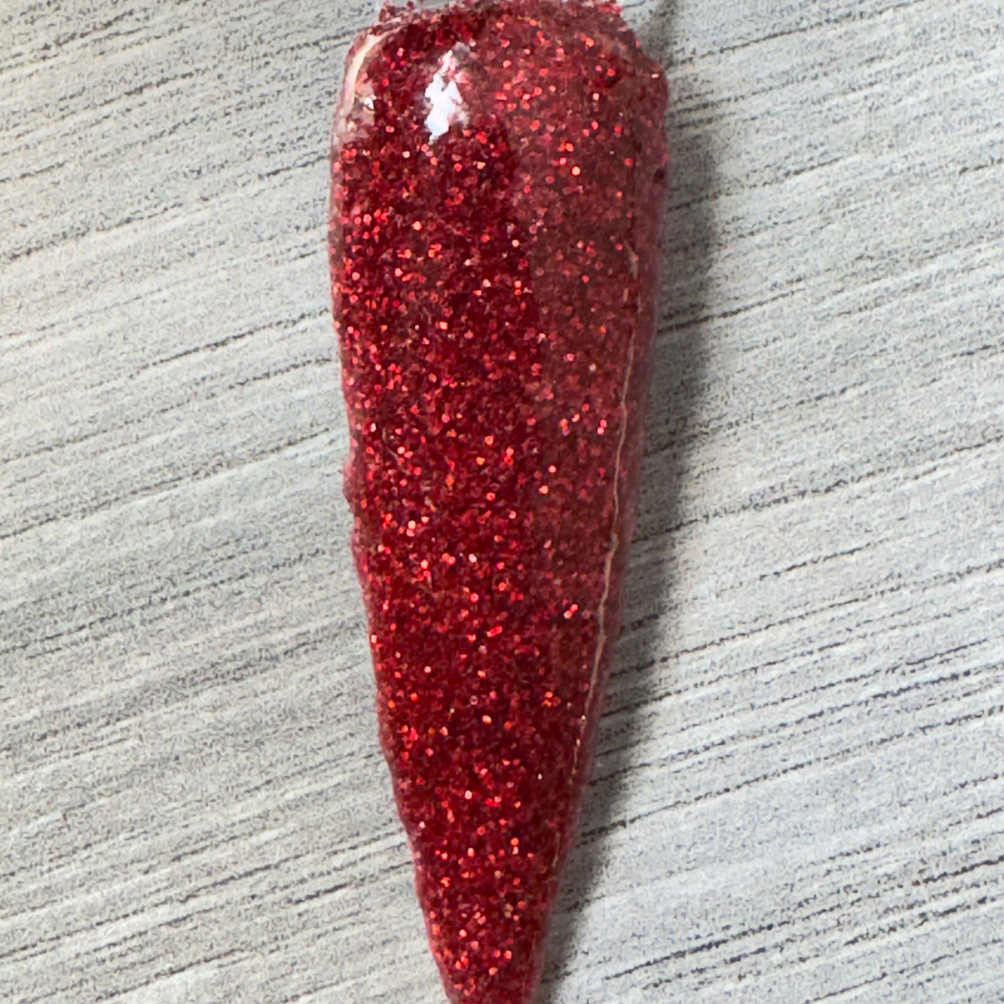 Ruby Noir – Deep Red Glitter Nail Dip Powder