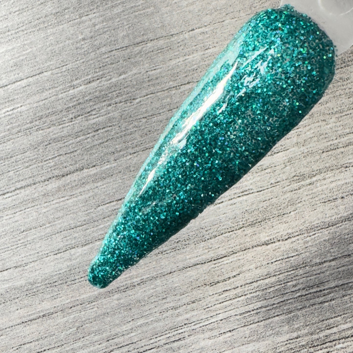 Seafoam – Teal Green Glitter Nail Dip Powder UK
