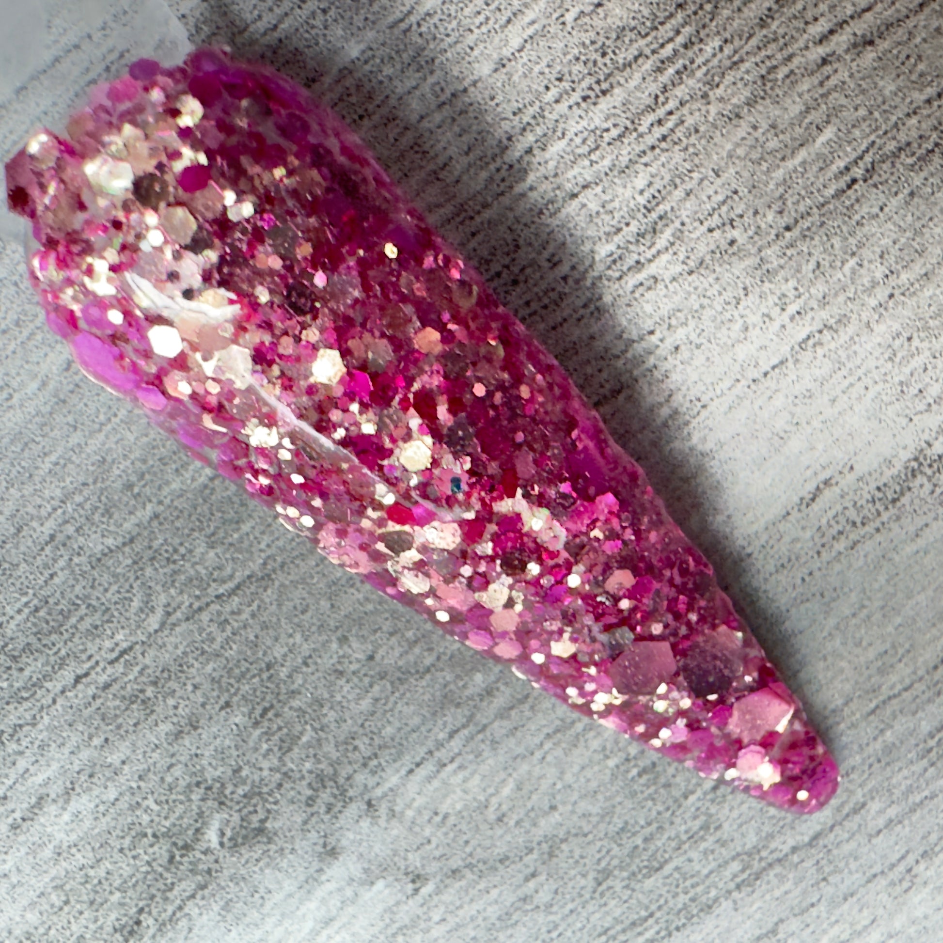 Midnight Rose - Pink Glitter Dip Powder