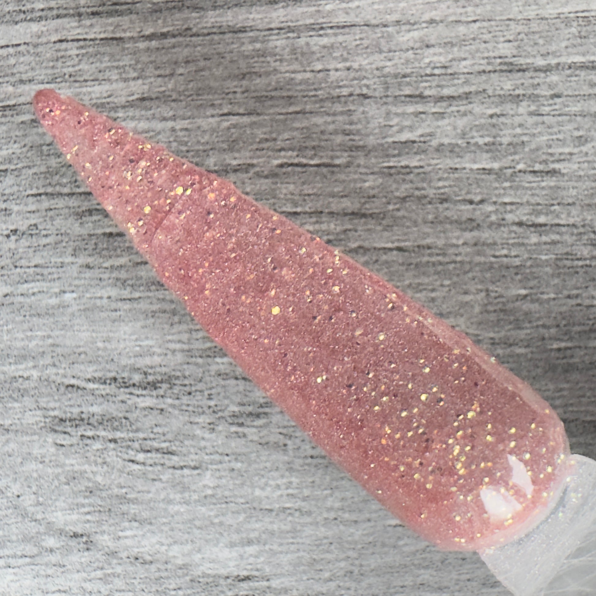 Rosewood Glow | Rose Gold Glitter Dip Powder