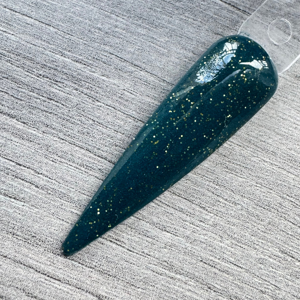 Autumn Skies Blue-Green Shimmer Dip Powder