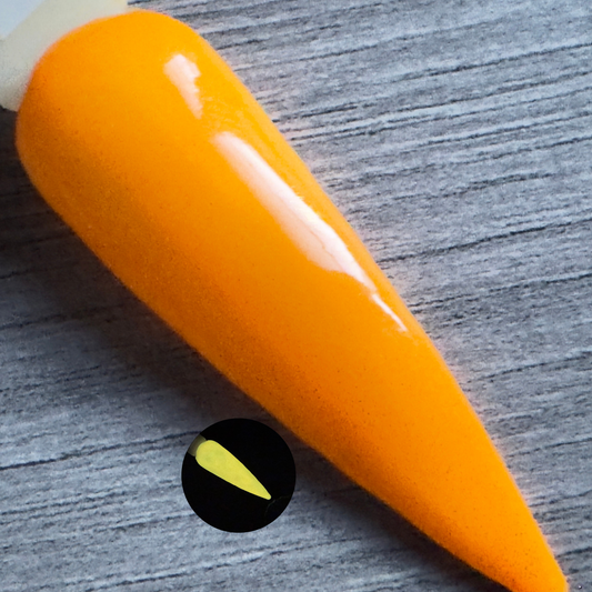 Sunburst – Neon Yellow Glow in the Dark Nail Dip Powder