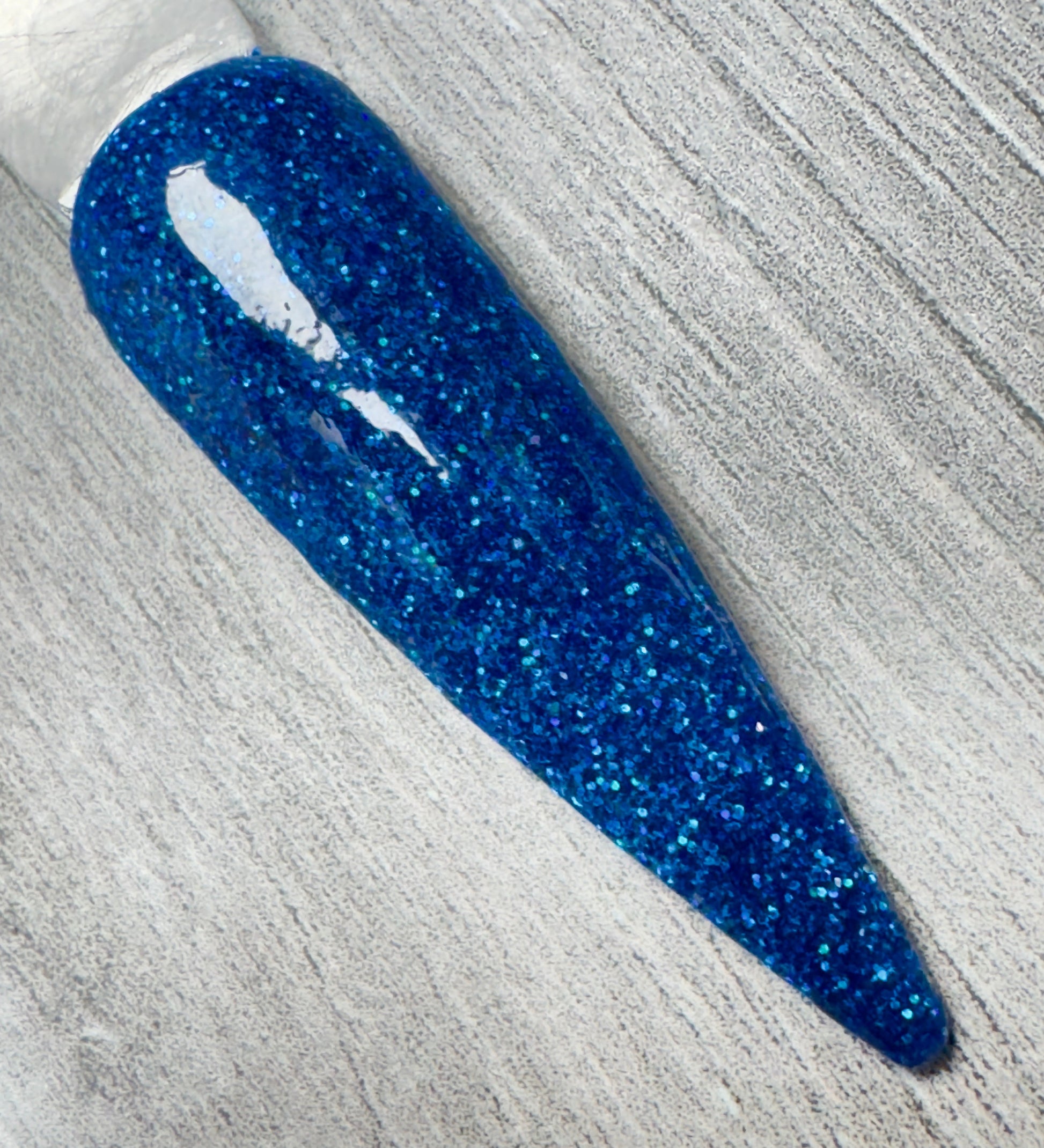 Lagoon – Blue Glitter Nail Dip Powder