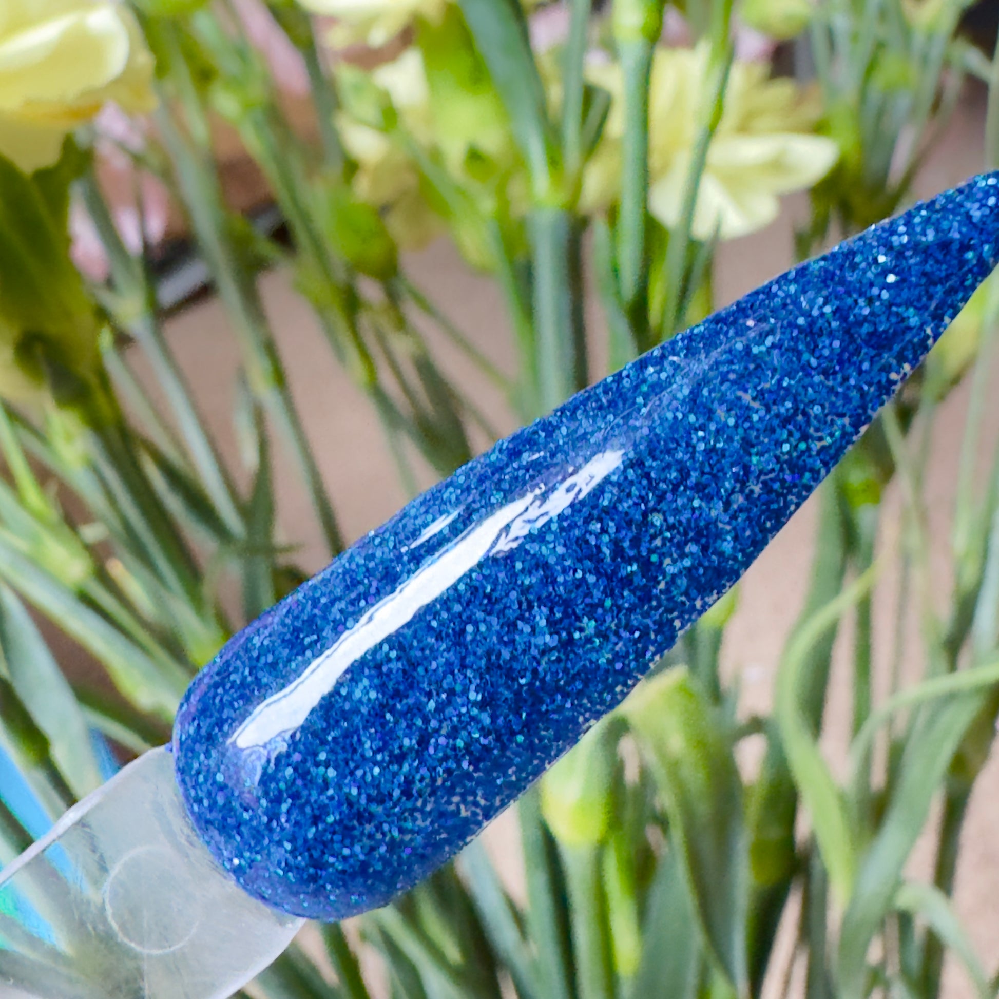 Lagoon – Blue Glitter Nail Dip Powder