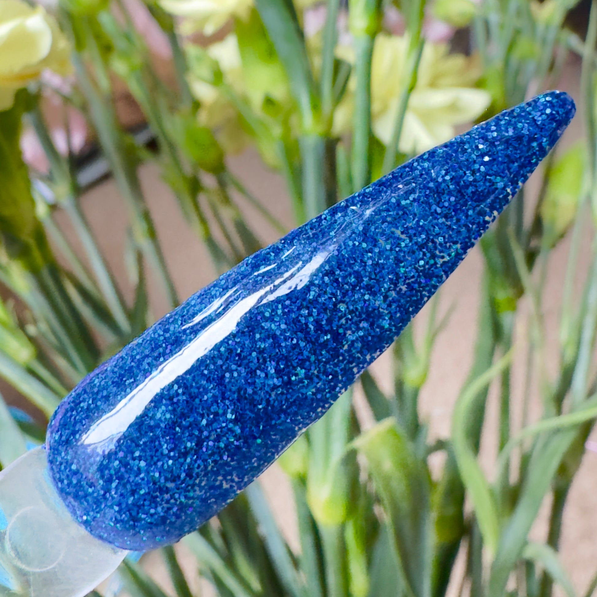 Lagoon – Blue Glitter Nail Dip Powder