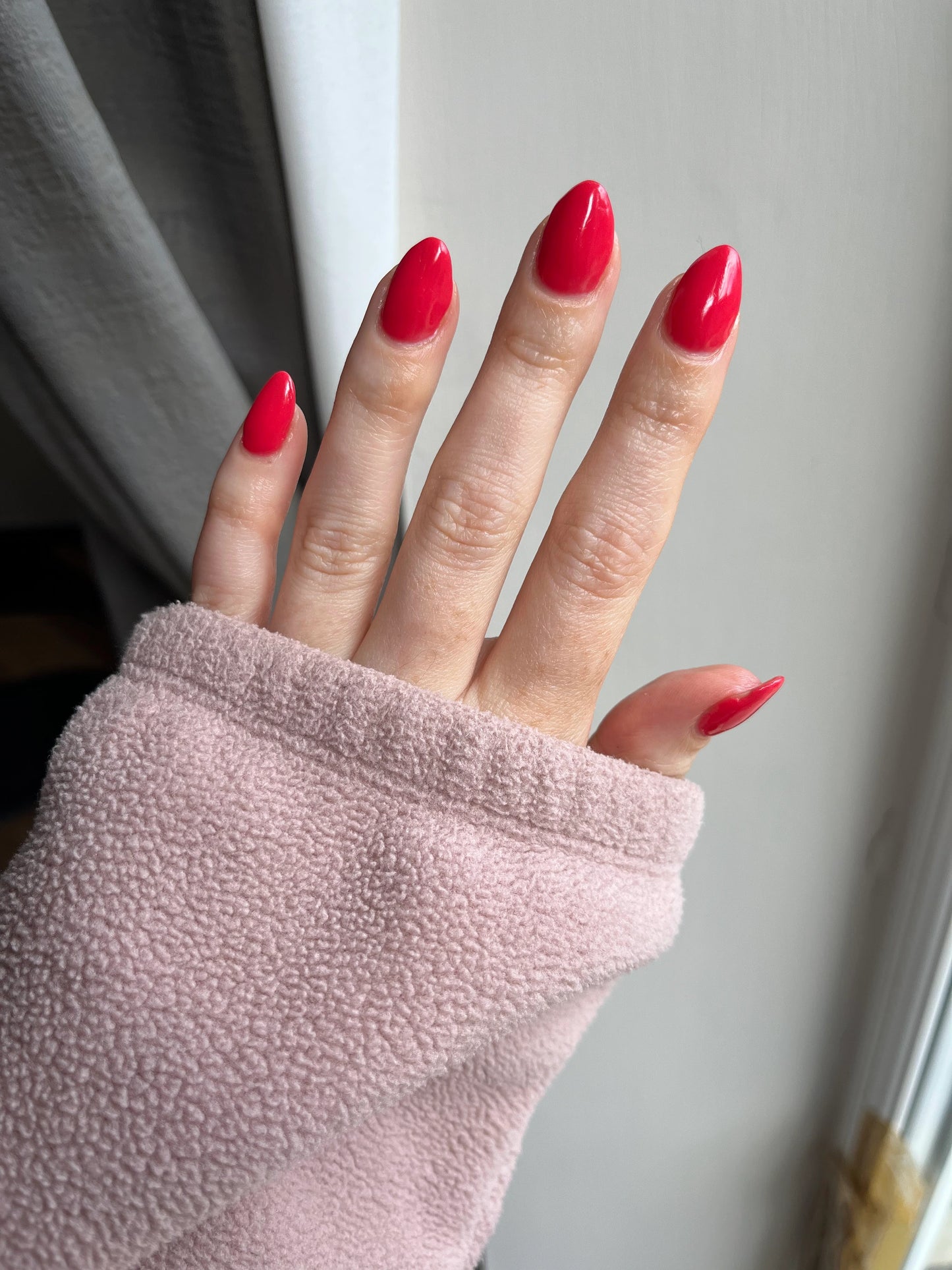 Orange Red Dip Powder