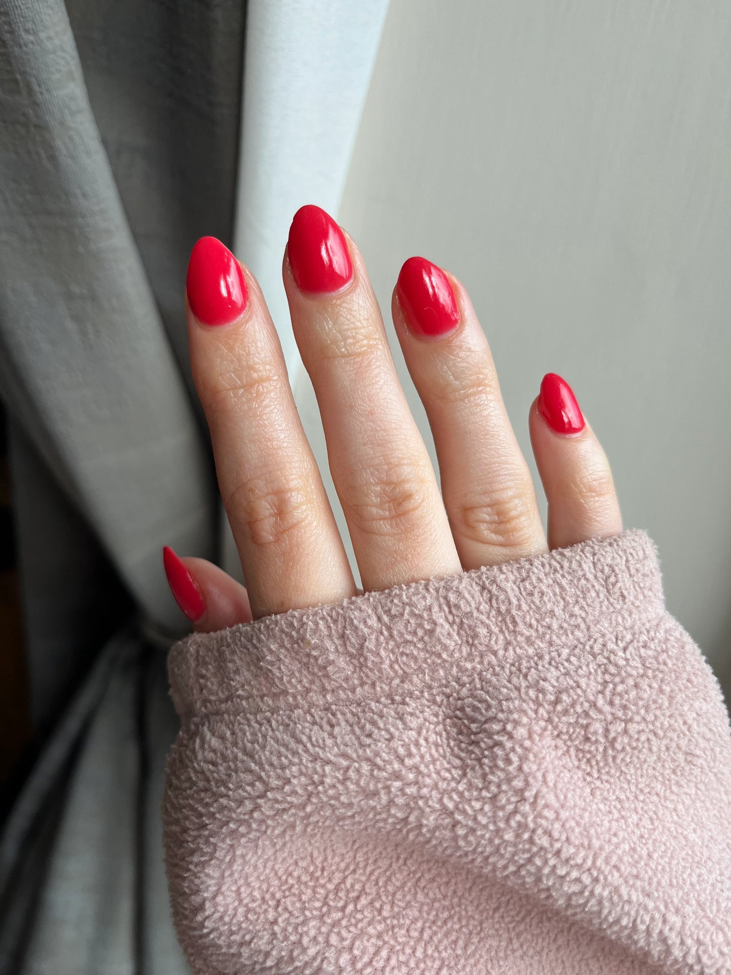 Orange Red Dip Powder