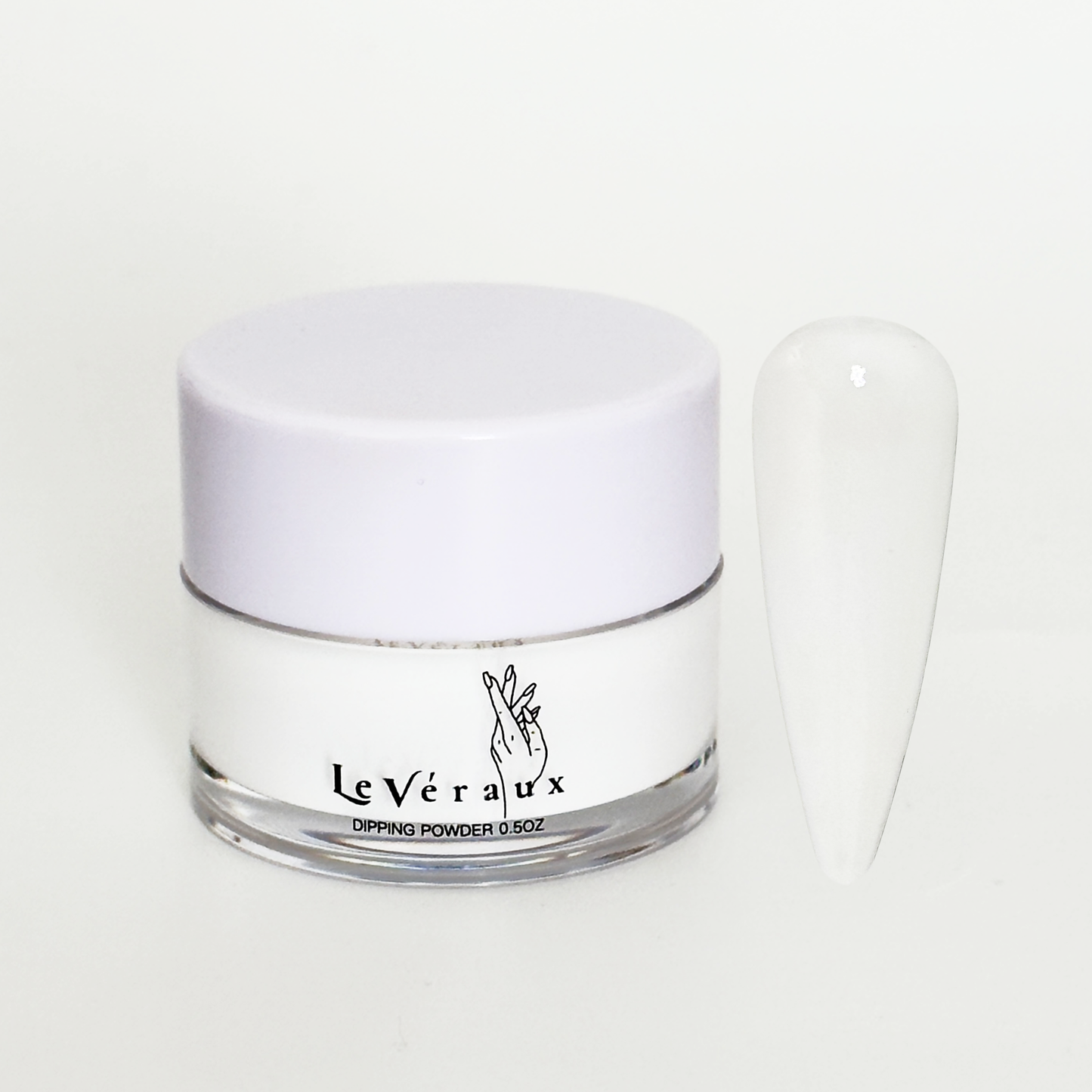 white dip powder for nails