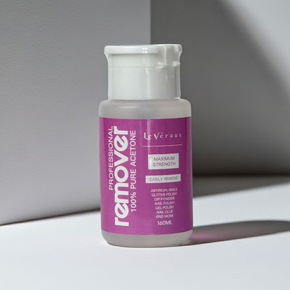 100 % reiner Aceton Nagellackentferner – Professionelle Stärke für Dip Powder, Gel & Acryl (160 ml)