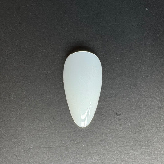 Pre-Shaped Almond Soft Gel Nail Tips, natural colour nail extension
