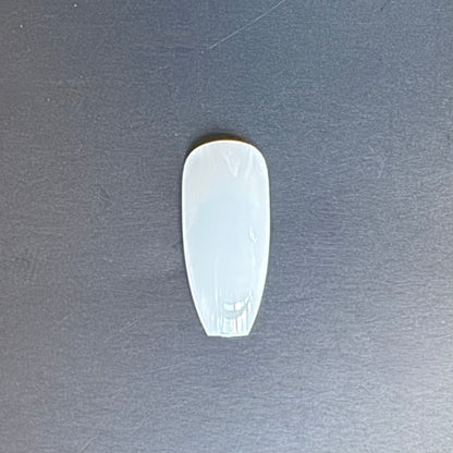 Diplay of Ballerina pre shaped nail tip in natural colour for nail extension