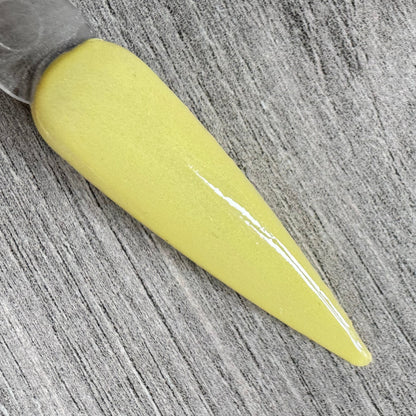LeVeraux butter yellow dip powder swatch