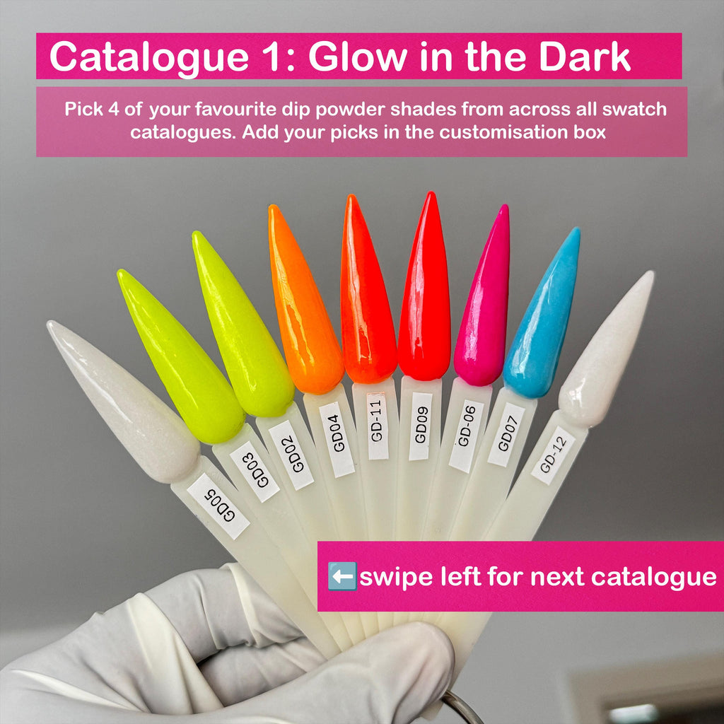 Dip Powder Nail Kit: 4 Trendy Colors, Hema-Free, Beginner-Friendly