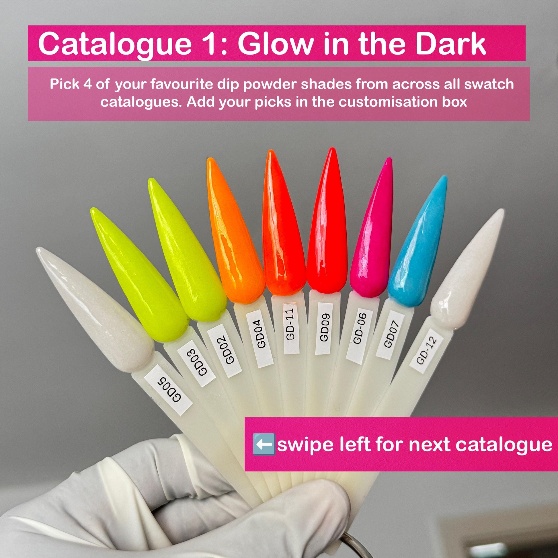 Dip Powder Nail Kit: 4 Trendy Colors, Hema-Free, Beginner-Friendly