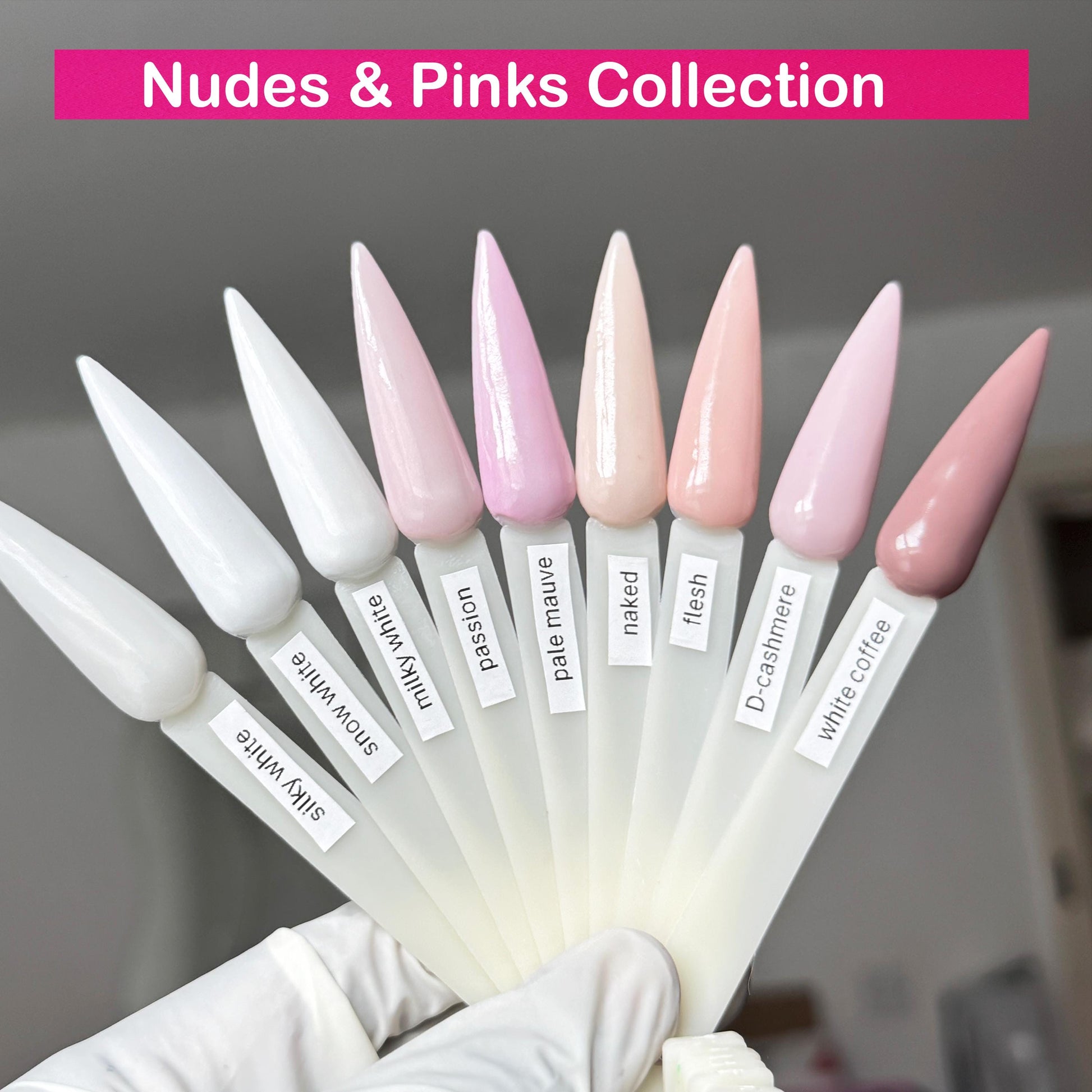 Flesh Pink Nude Dip Powder • Soft Natural Pink Dip Powder • Warm Pink Nail Dip for Everyday Wear