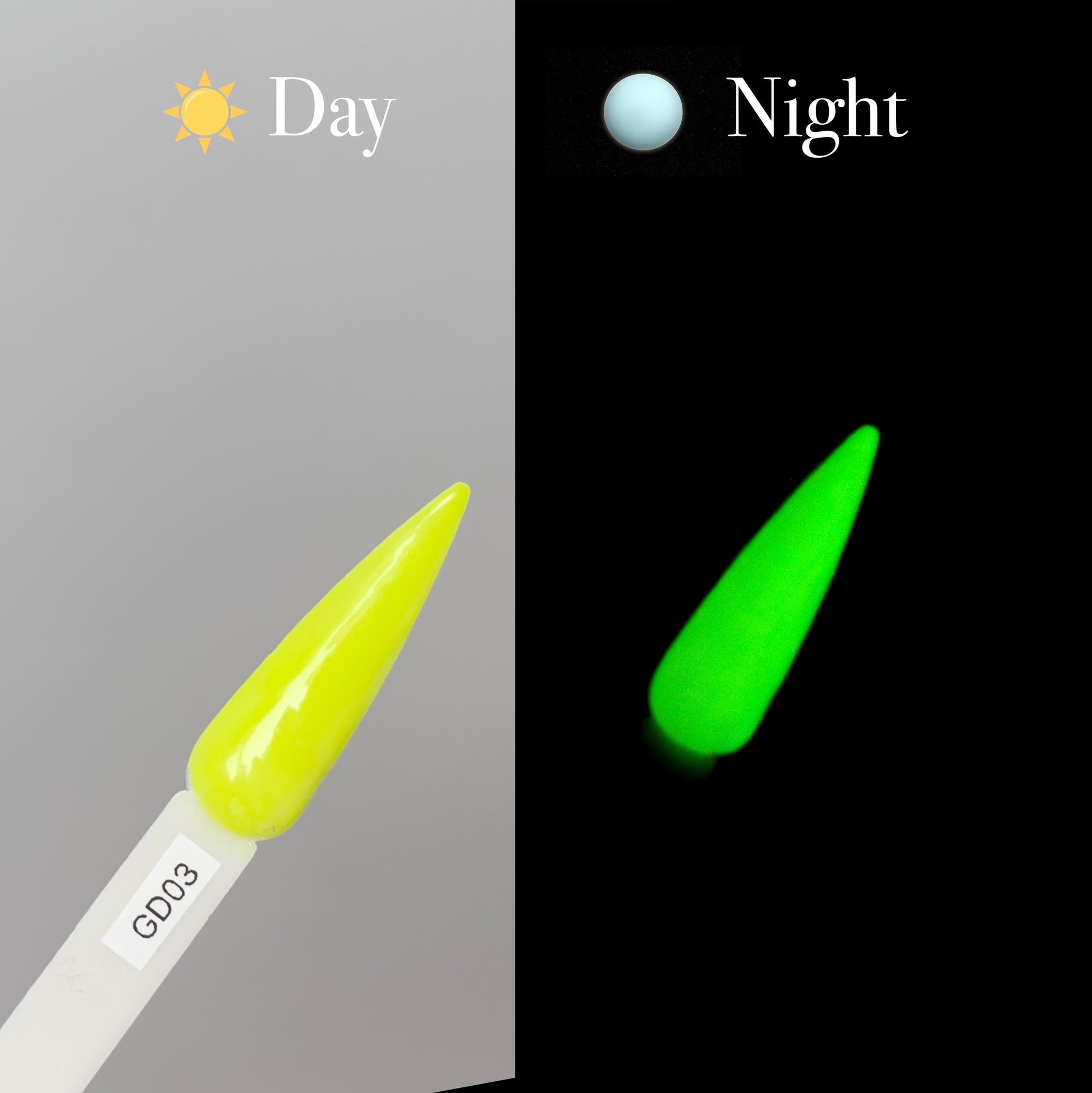 Glow in the Dark Dip Powder: Neon Summer Nail Set