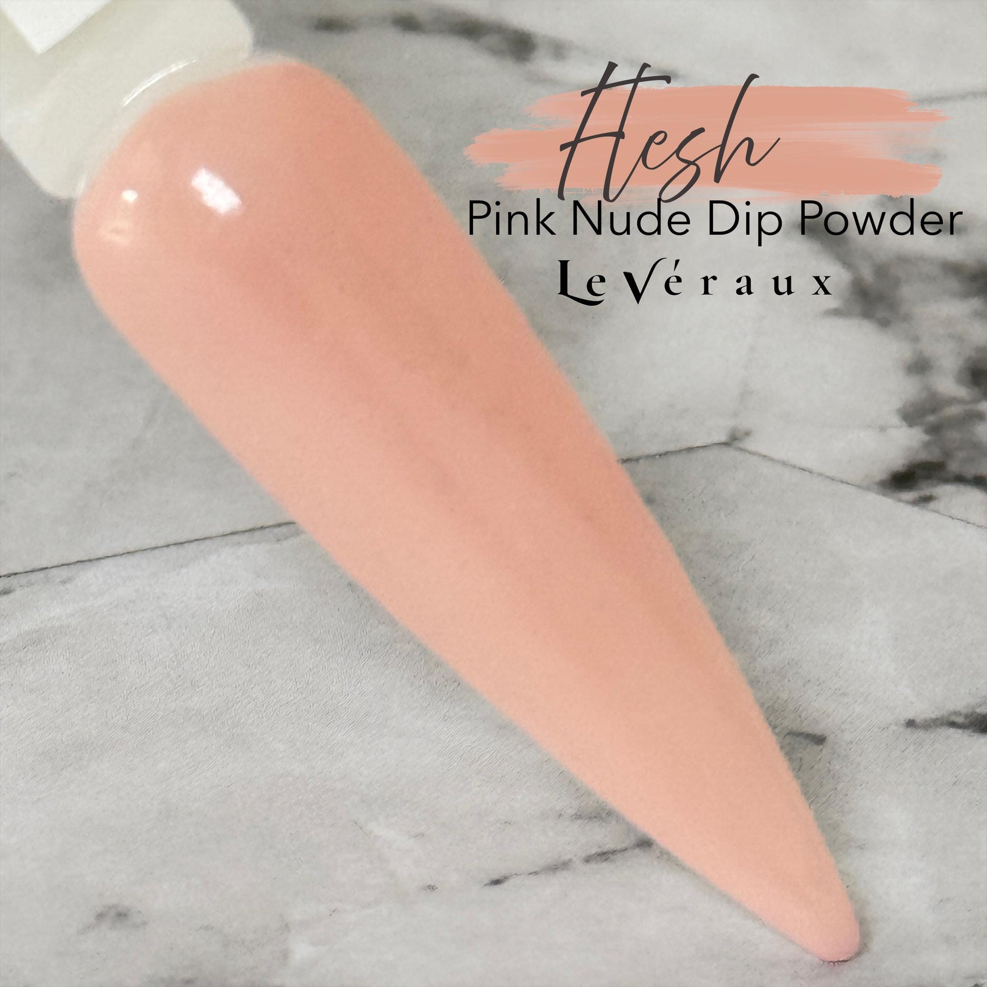 Flesh Pink Nude Dip Powder • Soft Natural Pink Dip Powder • Warm Pink Nail Dip for Everyday Wear
