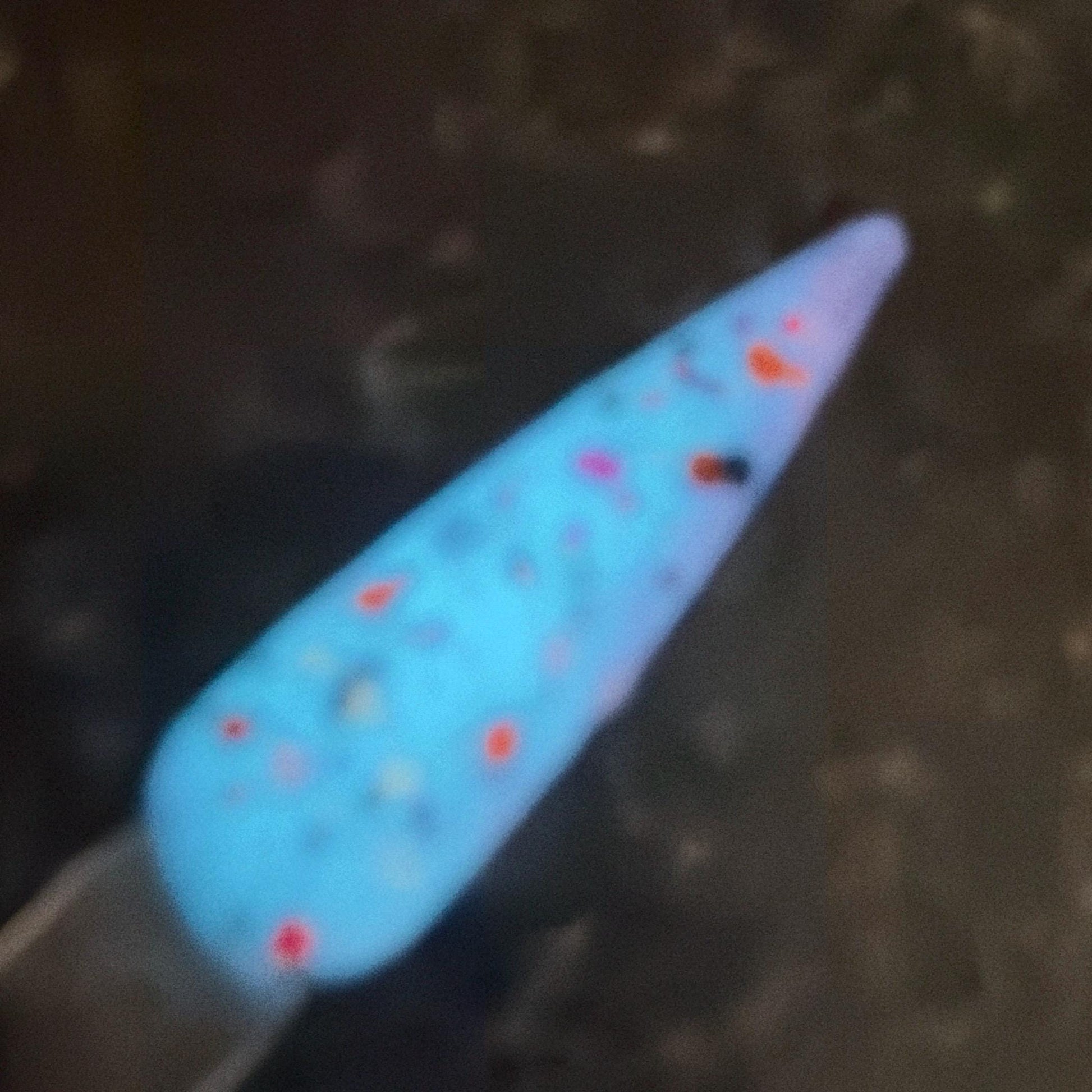 Witch’s Confetti Dip Powder | Glow in the Dark | Halloween Nail Dip Powder | Thermal Color Changing Pink Glitter | DIY Manicure Nail Art