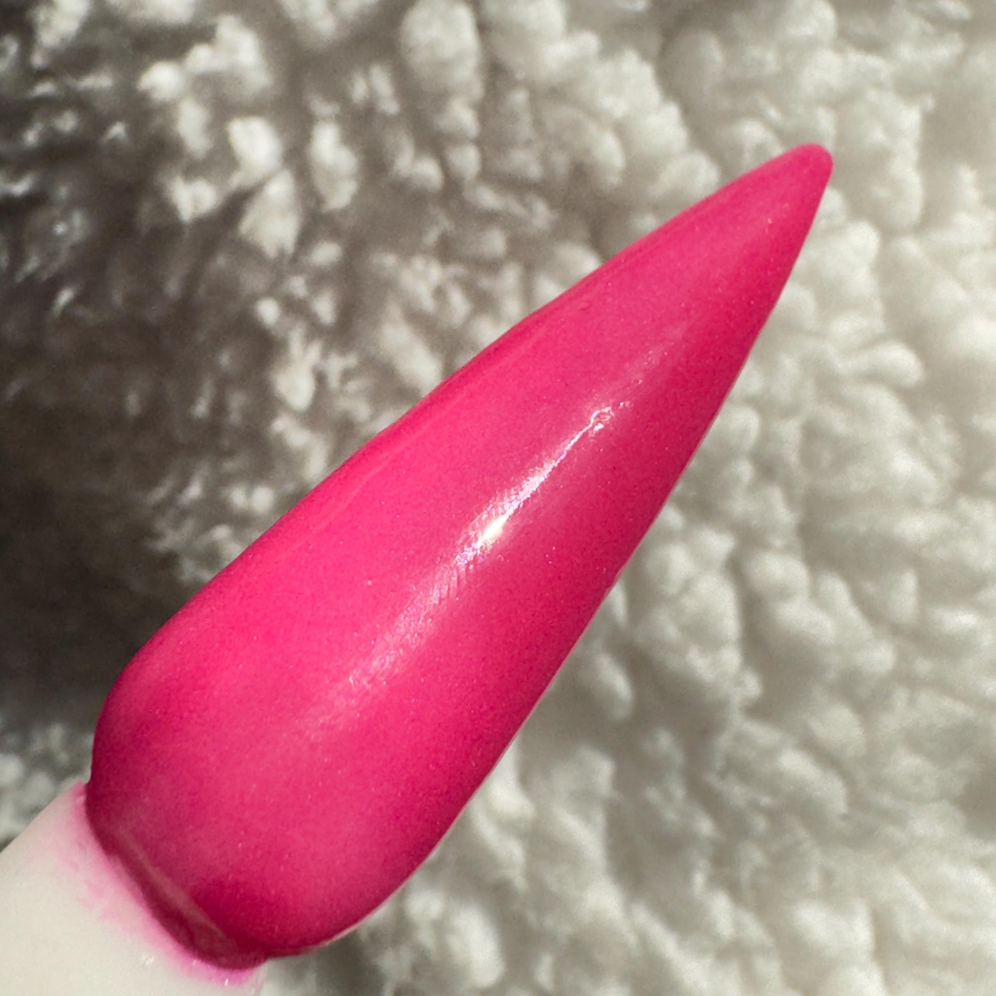 Neon Pink  Dip Powder | Hot Pink Nail Polish dipping diy manicure