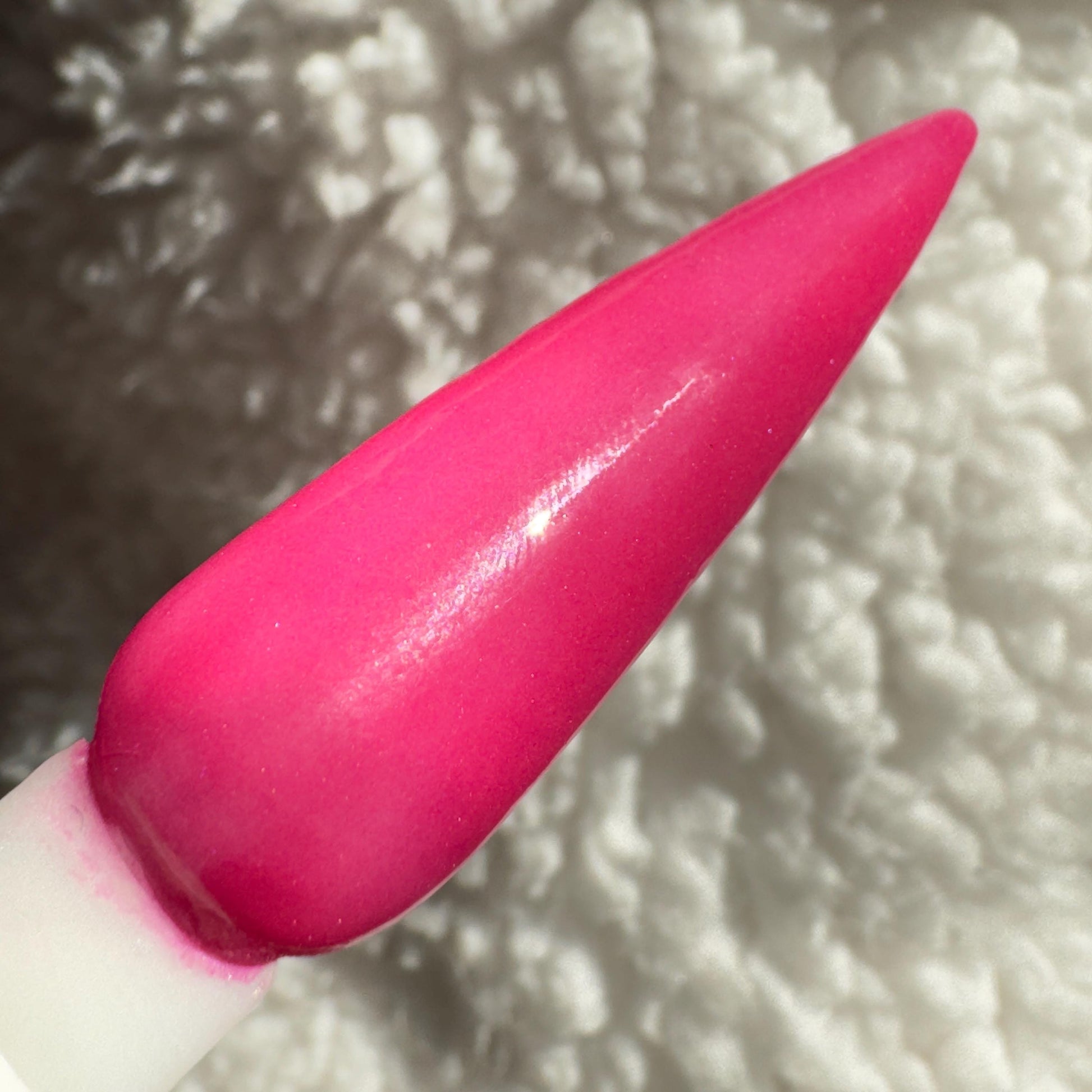 Neon Pink  Dip Powder | Hot Pink Nail Polish dipping diy manicure