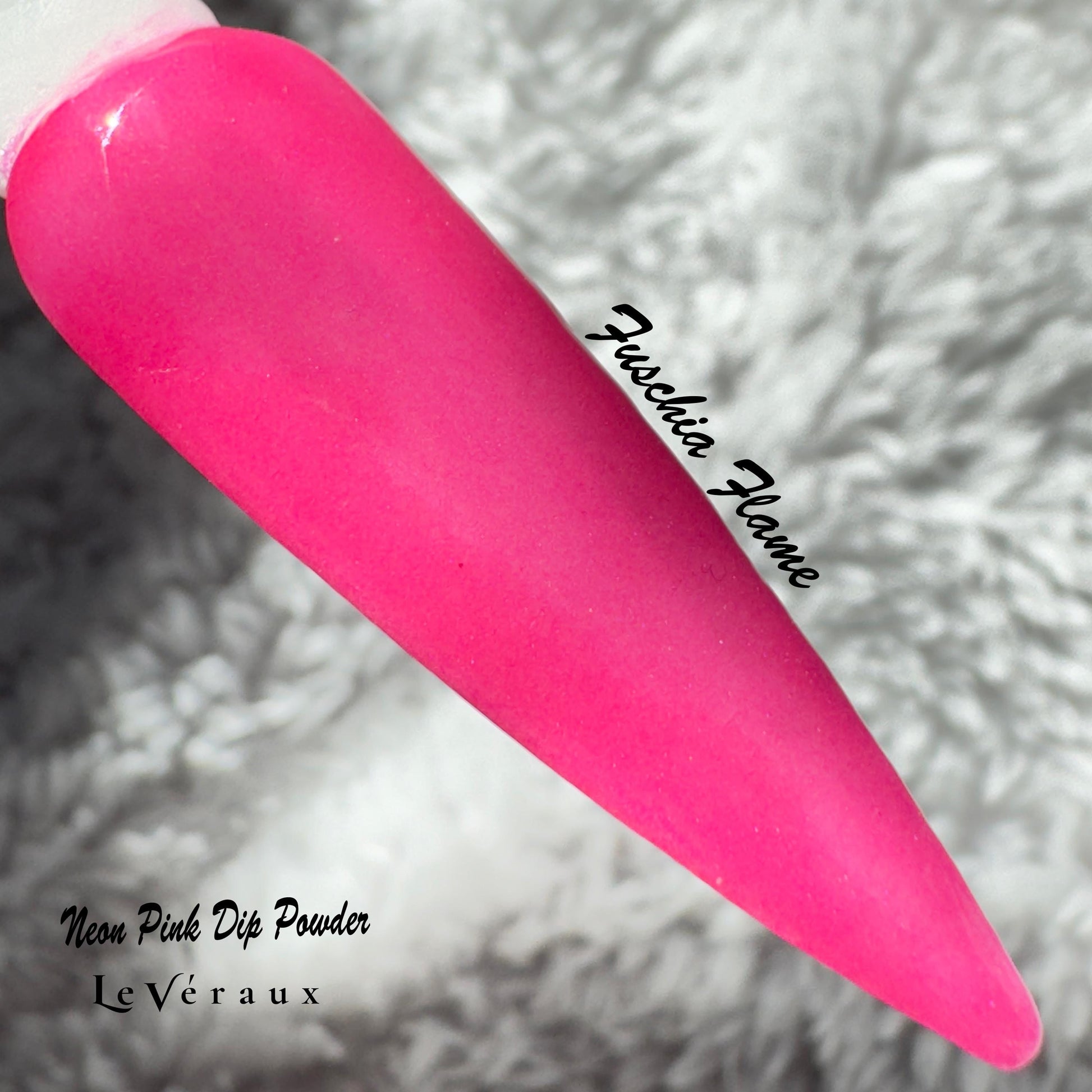 Neon Pink  Dip Powder | Hot Pink Nail Polish dipping diy manicure