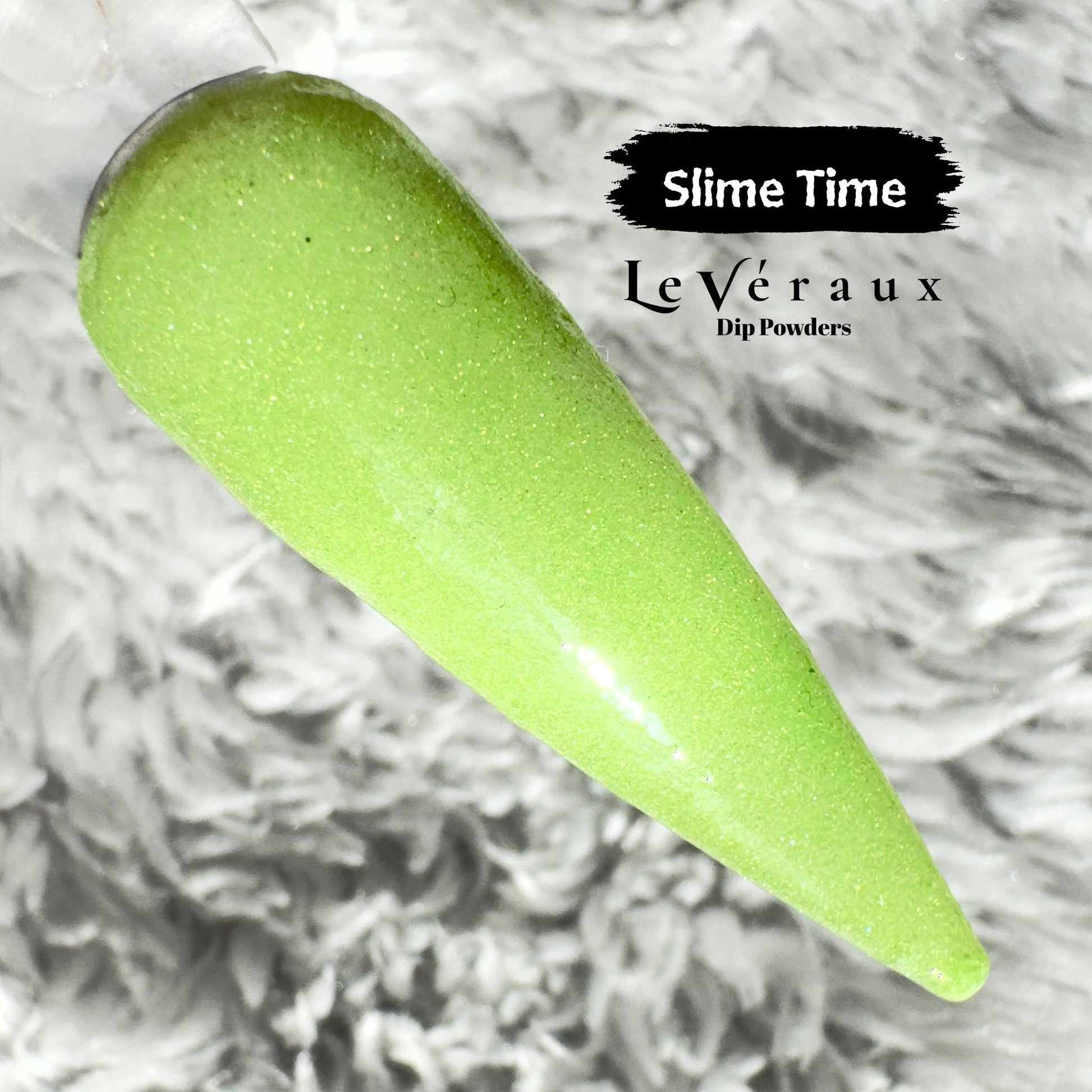 Neon Green Glow in the Dark Dip Powder: Halloween Slime Time